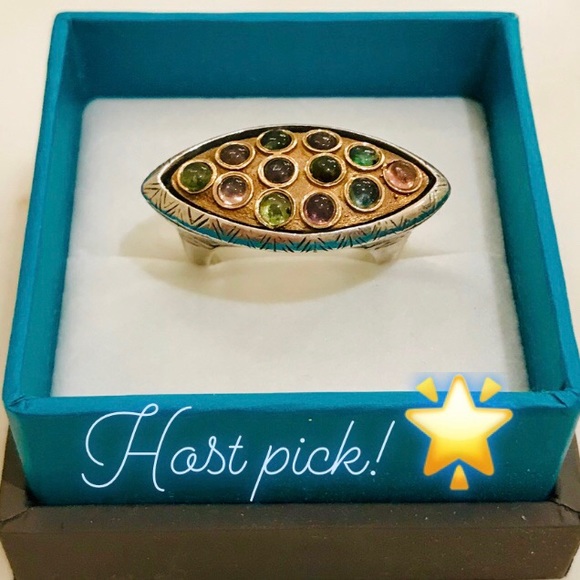 🔥HOST PICK🔥Konstantino Silver/18K Gold Ring - Picture 1 of 12